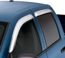 Cargar imagen en el visor de la galería, AVS 06-12 Ford Fusion Ventvisor Outside Mount Front &amp; Rear Window Deflectors 4pc - Chrome