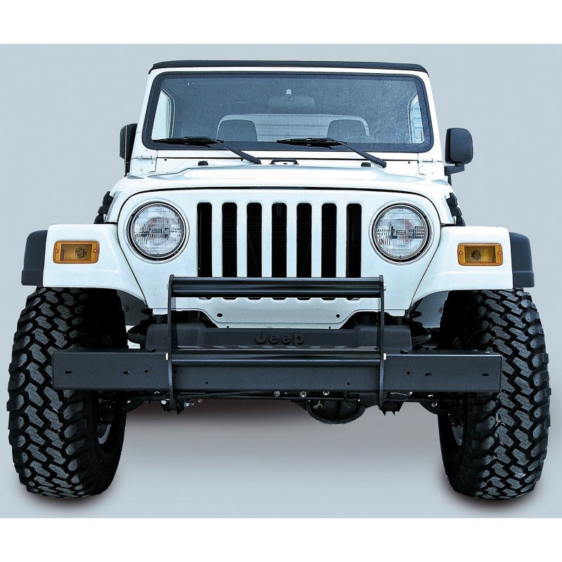 Protector de cepillo Rugged Ridge en negro brillante para Jeep Wrangler 97-06