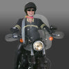 National Cycle 09-18 Harley-Davidson XL 833-1200 Sportster Hand Deflectors-Lt Tint (N5546)