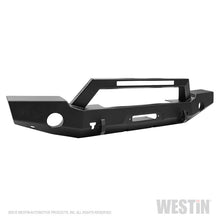 Cargar imagen en el visor de la galería, Westin 18-20 Jeep Wrangler WJ2 Full Width Front Bumper w/LED Light Bar Mount Textured Black