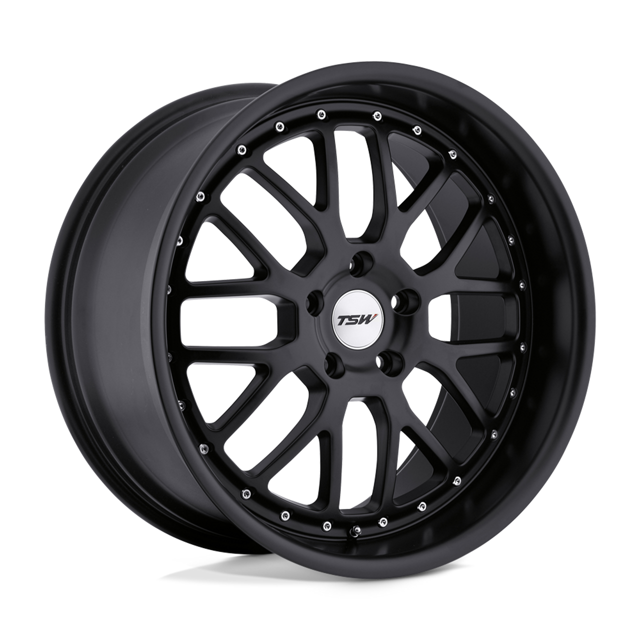 TSW Alloy Wheels TWVAL 19X8 5X120 M-BLK 20MM