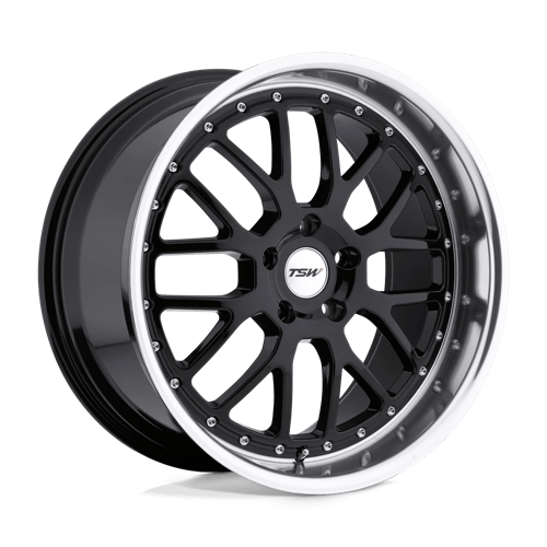 TWVAL 20X10 5X112 G-BLK MRR LIP 40MM