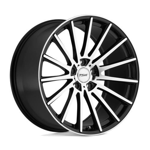 TWCHC 18X8.5 5X100 G-BLK MIR FCE 35MM
