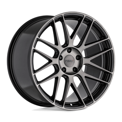 TWNRD 19X8.5 5X112 S-BLK MILLD DDT 35MM