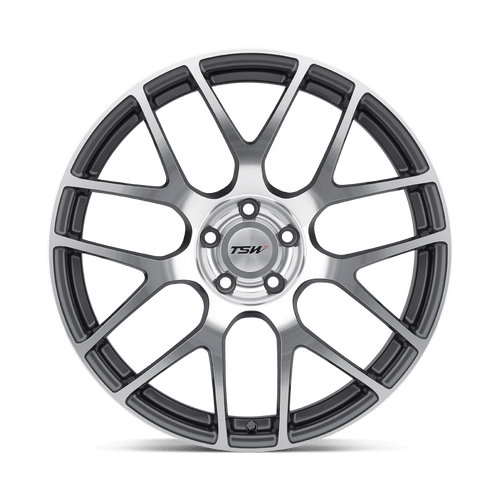 TSW Alloy Wheels TWNUR 22X10 5X120 GNMTL MIR FCE 35MM