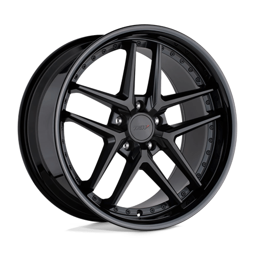 TWREM 19X9.5 5X4.5 M-BLK GL-BLK LIP 20MM