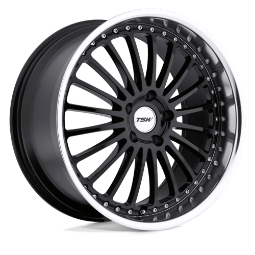 TWSIL 18X8 5X4.5 G-BLK MRR LIP 20MM