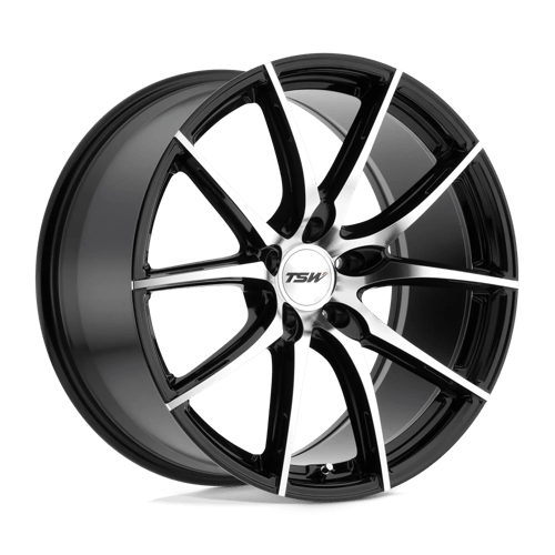 TWSPT 17X8 5X4.5 G-BLK MIR FCE 40MM