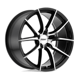 TWSPT 17X8 5X4.5 G-BLK MIR FCE 40MM