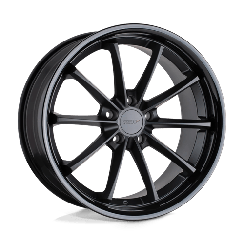 TWSWP 19X8.5 5X112 M-BLK GL-BLK LIP 32MM