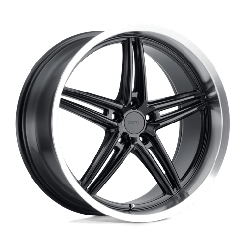 TWVRT 18X9.5 5X112 G-BLK MCH LIP 39MM