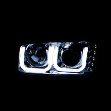 Cargar imagen en el visor de la galería, ANZO 1999-2006 Gmc Sierra 1500 Projector Headlights w/ U-Bar Black