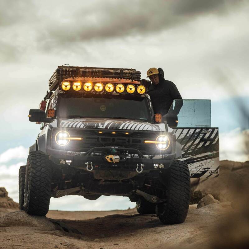 KC HiLiTES Gravity Titan LED Light Bar - 50in. 8-Light
