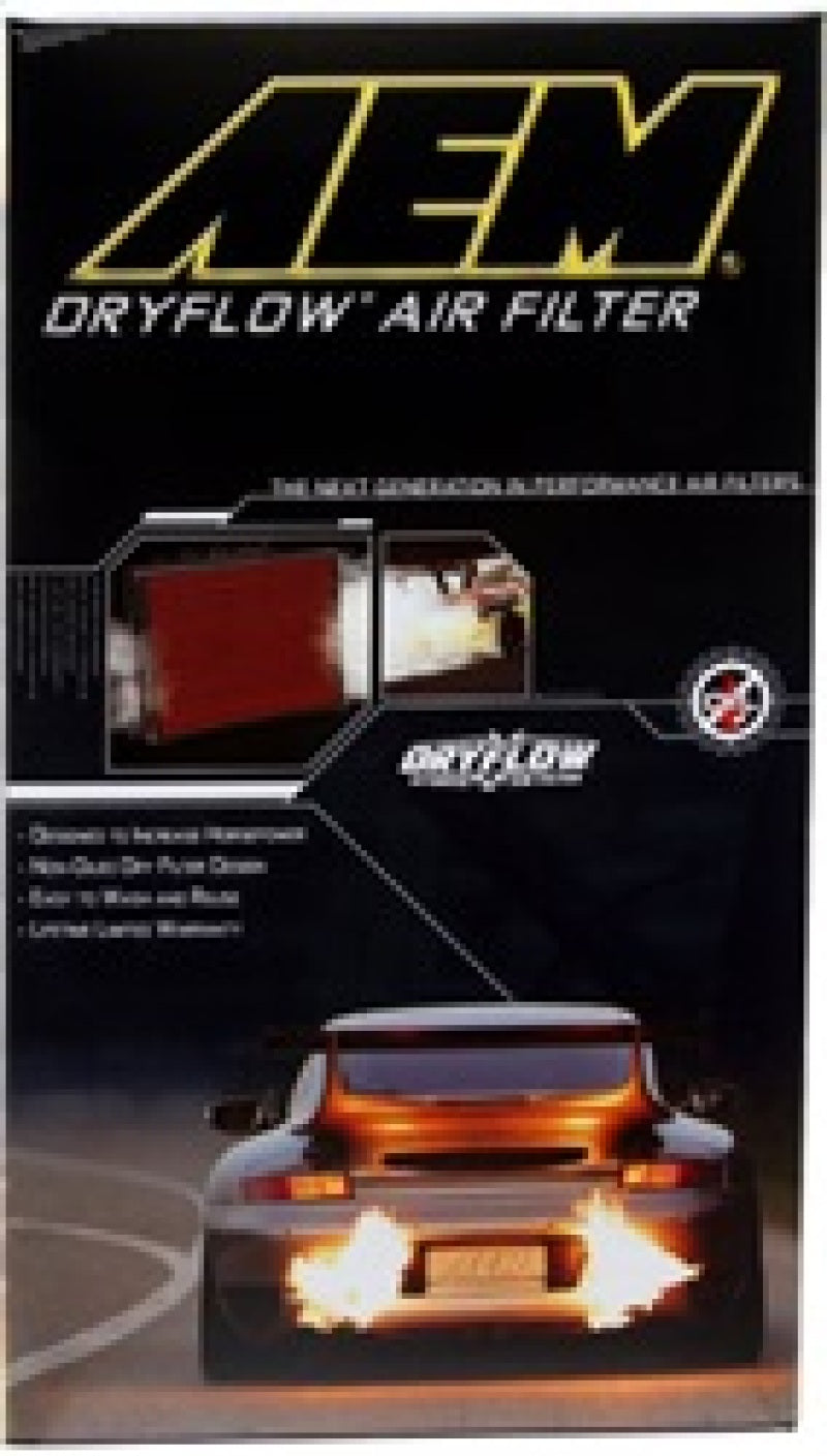 AEM DryFlow Panel Air Filter — Fits 2012-2021 Mazda 3, 6, CX-5, CX-3