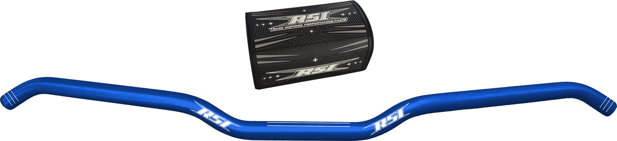 RSI Hustler 7/8" Handlebar 1" Rise Dark Blue (T6-10R-DBL)