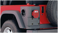 Cargar imagen en el visor de la galería, Bushwacker 97-06 Jeep Wrangler Trail Armor Rear Corners - Black