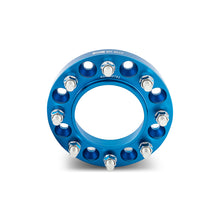 Cargar imagen en el visor de la galería, Mishimoto Borne Off-Road Wheel Spacers - 8X170 - 125 - 25mm - M14 - Blue