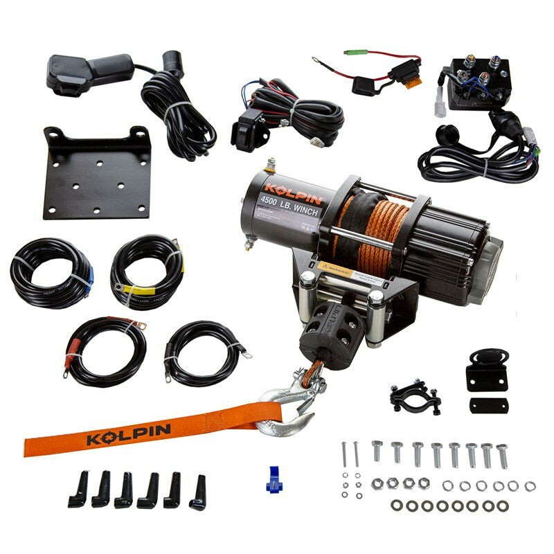 Kolpin Quick Mount Winch 4500 Synthetic HON (26-1050)