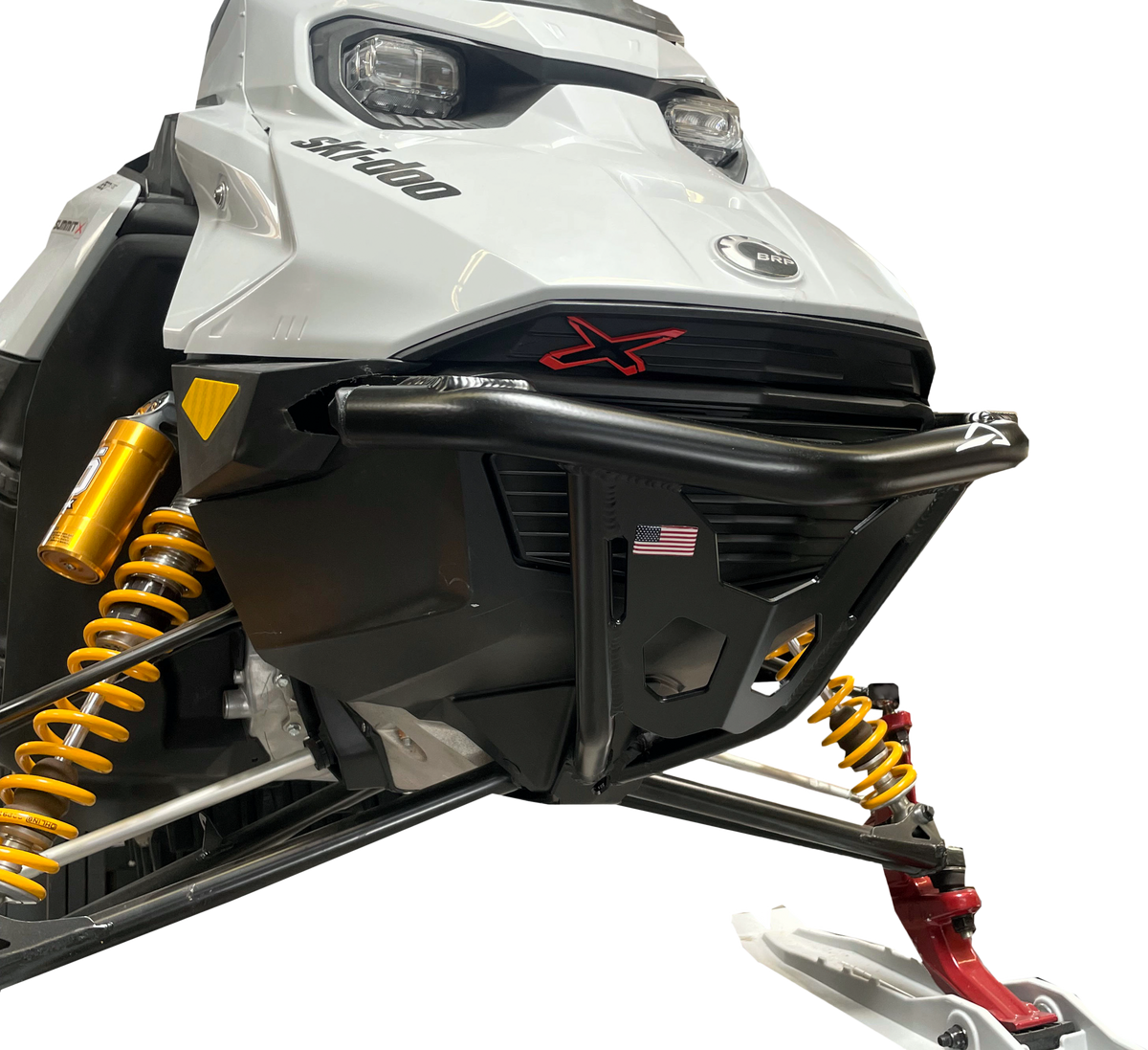 SPG Front Bumper Flat Black S/D GEN 5 (D-SDFB600-FBK)