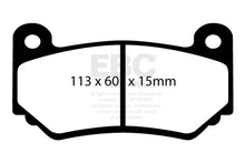 Cargar imagen en el visor de la galería, EBC 08-11 Lotus Exige 1.8 Supercharged (240) Greenstuff Front Brake Pads