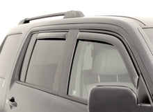 Cargar imagen en el visor de la galería, AVS 09-15 Honda Pilot Ventvisor In-Channel Front &amp; Rear Window Deflectors 4pc - Smoke