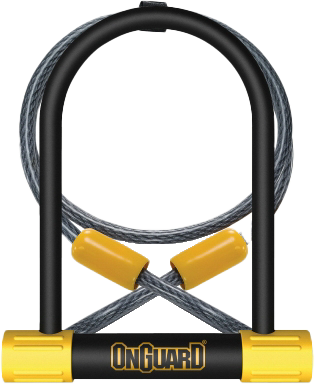 Onguard Bulldog 8012 U-Lock w/Cable 4 FT (45008012)