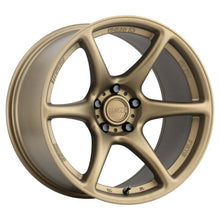 Cargar imagen en el visor de la galería, Kansei K11B Tandem 18x9.5in / 5x114.3 BP / 22mm Offset / 73.1mm Bore - Bronze Wheel