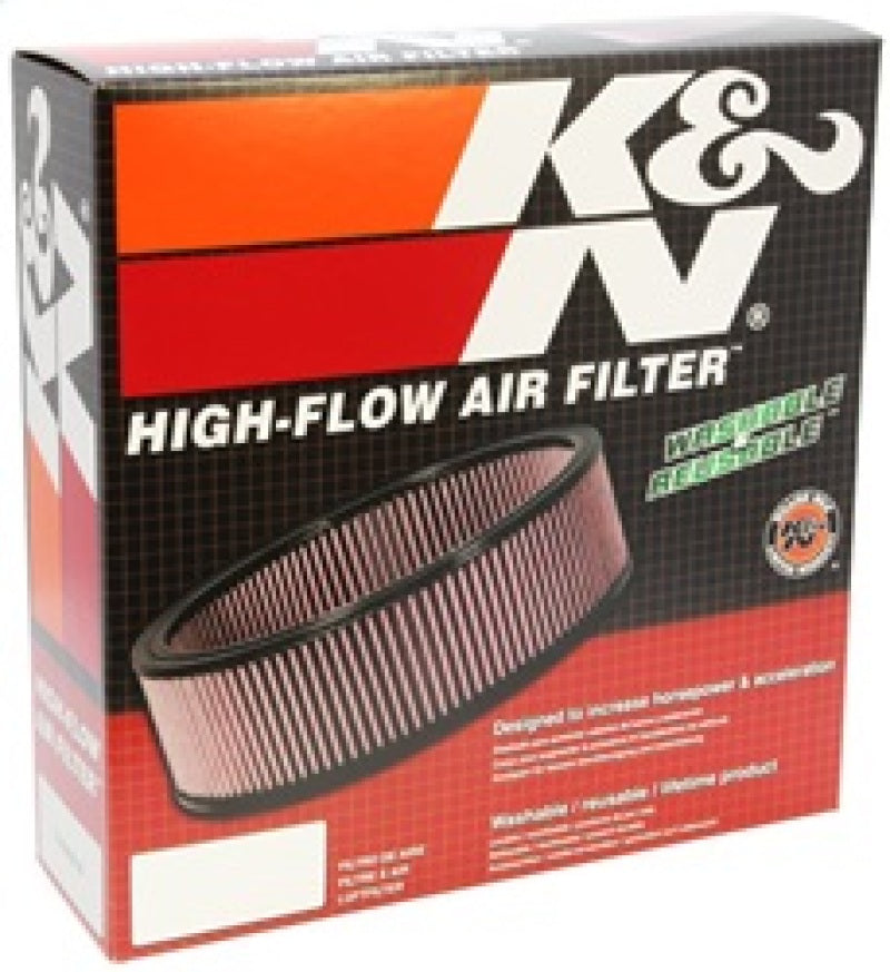 K&N Replacement Air Filter - Ford Trucks & Vans V8 — Fits 1977-1985
