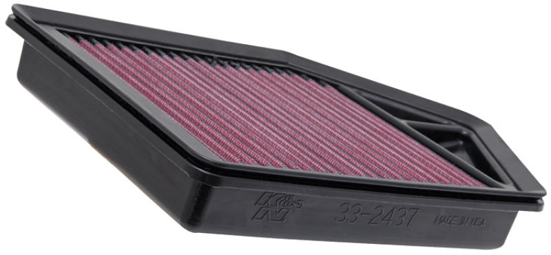 K&N 33-2437 Drop-In Air Filter for Honda CR-V 2.4L L4 2010-2012