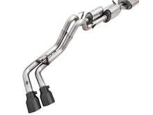 Cargar imagen en el visor de la galería, AWE 16-22 Toyota Tacoma 0FG Catback Exhaust w/ BashGuard - Dual Diamond Black Tips