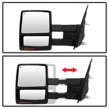 Cargar imagen en el visor de la galería, Xtune Ford F150 07-14 Power Heated Amber LED Signal Telescoping Mirror Left MIR-FF15007S-PWH-AM-L