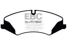 Cargar imagen en el visor de la galería, EBC 14+ Land Rover LR4 3.0 Supercharged Greenstuff Front Brake Pads