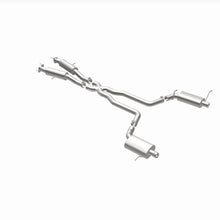 Cargar imagen en el visor de la galería, MagnaFlow 12 Jeep Grand Cherokee V8 6.4L Dual Split Rear Exit Stainless Cat Back Performance Exhaust