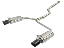 Cargar imagen en el visor de la galería, aFe Takeda Exhaust 304SS Dual Cat-Back w/ Black Tips 13-17 Honda Accord LX/EX/EX-L Sedan L4 2.4L