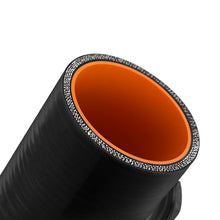 Cargar imagen en el visor de la galería, Mishimoto 2.5in Black Silicone Coupler w/ 1/8in NPT Bung