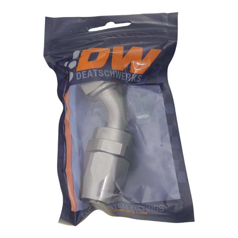 DeatschWerks 10AN Female Swivel 45-Degree Hose End CPE