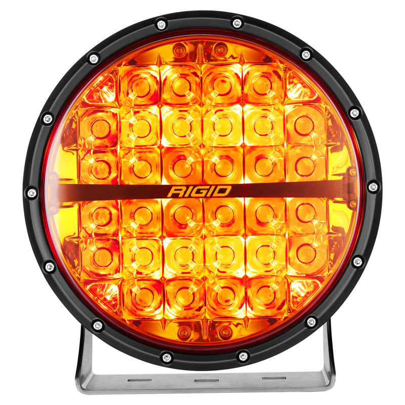 Foco LED todoterreno de 9 pulgadas de la serie 360 ​​de Rigid Industries, color ámbar