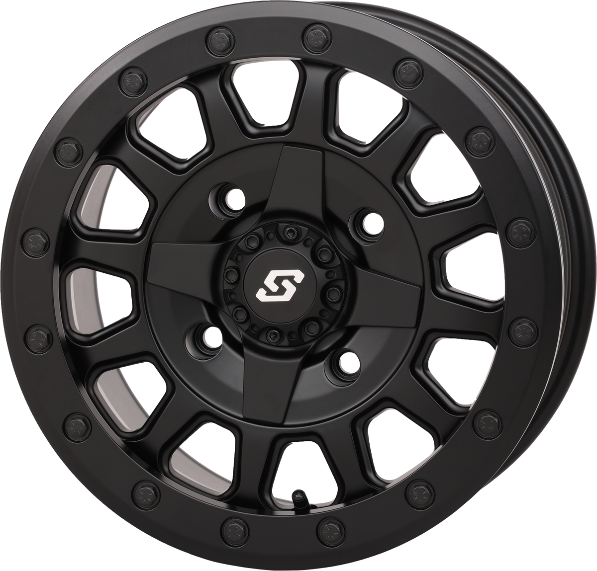 Sedona Adapt DD Wheel 14X7 6+1 4/137 & 4/156 Matte Black (570-9101)