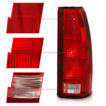 Cargar imagen en el visor de la galería, ANZO 1988-1999 Chevy C1500 Taillight Red/Clear Lens (OE Replacement)