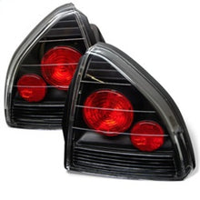 Cargar imagen en el visor de la galería, Spyder Honda Prelude 92-96 Euro Style Tail Lights Black ALT-YD-HP92-BK