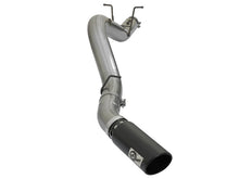 Cargar imagen en el visor de la galería, aFe LARGE BORE HD 5in 409-SS DPF-Back Exhaust w/Black Tip 2017 GM Duramax V8-6.6L (td) L5P