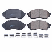 Cargar imagen en el visor de la galería, Power Stop 99-01 Mazda Protege Front Z17 Evolution Ceramic Brake Pads w/Hardware