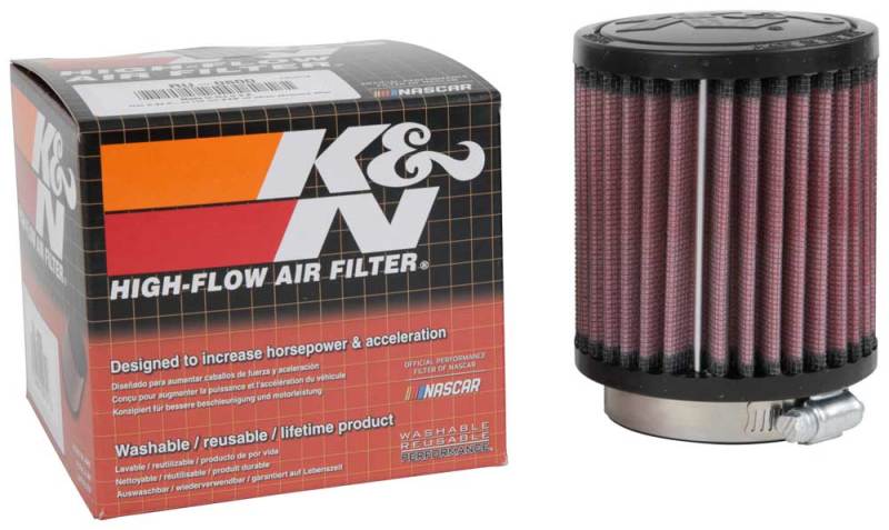 K&N Universal Air Filter - 2-7/16in Flange x 3-1/2in OD x 4in Height