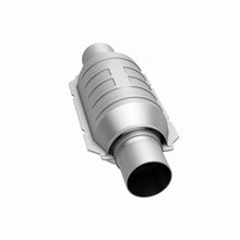 Cargar imagen en el visor de la galería, MagnaFlow Conv Univ 2.25in Inlet/Outlet Center/Center Round 9in Body L x 5.125in W x 13in Overall L