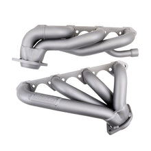 Cargar imagen en el visor de la galería, BBK 87-95 Ford F150 Truck 5.8 351 Shorty Unequal Length Exhaust Headers - 1-5/8 Titanium Ceramic