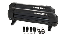 Cargar imagen en el visor de la galería, Portaesquís y tablas de snowboard universales Rhino-Rack: se adapta a 3 pares de esquís o 2 tablas de snowboard, color negro