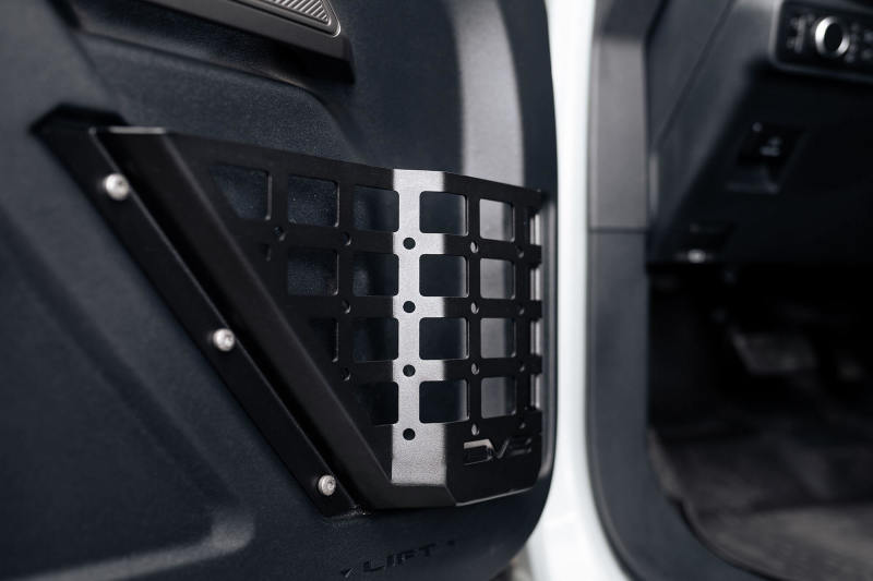 DV8 Offroad Front Door Pocket Molle Panels — Fits 2021-2025 Ford Bronco