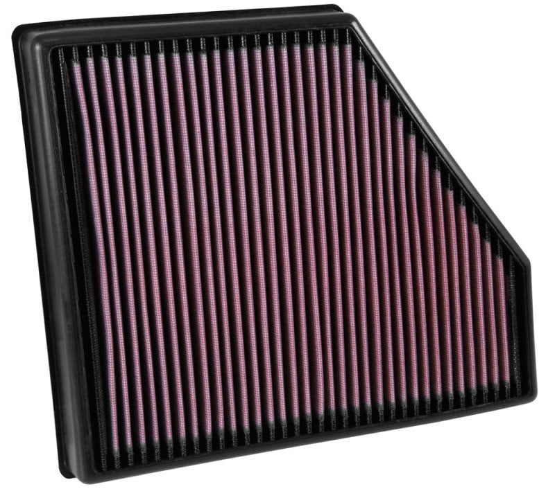 K&N Replacement Drop-In Air Filter — Fits 2016-2024 Chevrolet Camaro