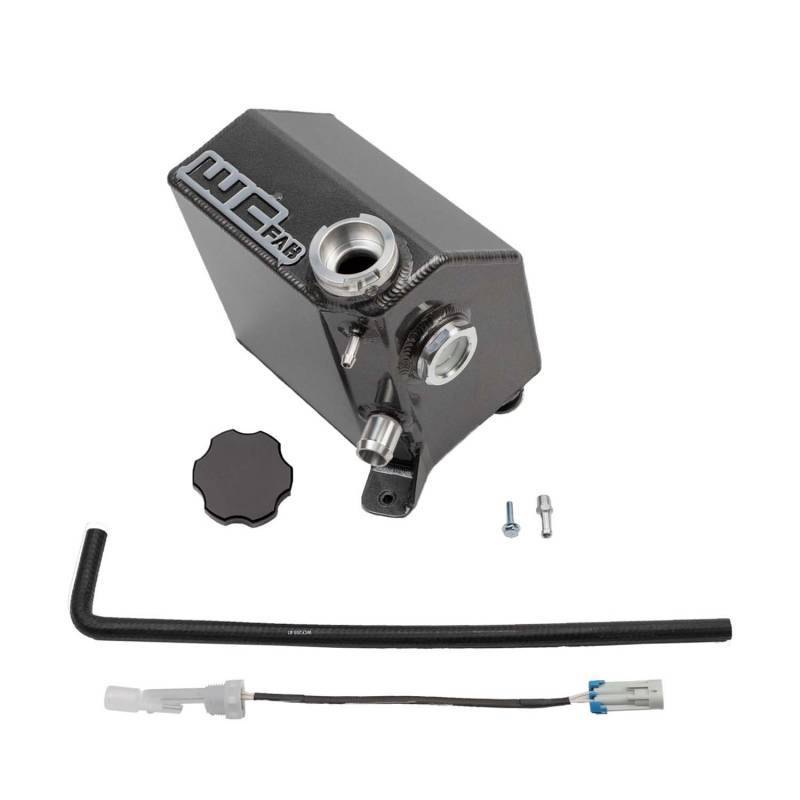 Kit de depósito de refrigerante para Chevrolet 6.6L L5P Duramax OEM Wehrli 17-19 - Negro brillante