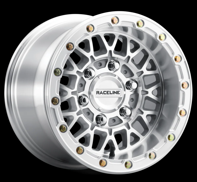 Raceline A15 Omega 15x10in / 6x139.7 BP / 25mm Offset / 78.1mm Bore - Machined